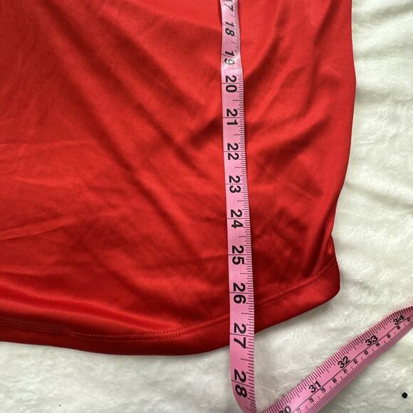 Cincinnati Reds Tie Up Jersey Shirt Womens Size XL Red MLB Baseball Fan NEW - Picture 14 of 14